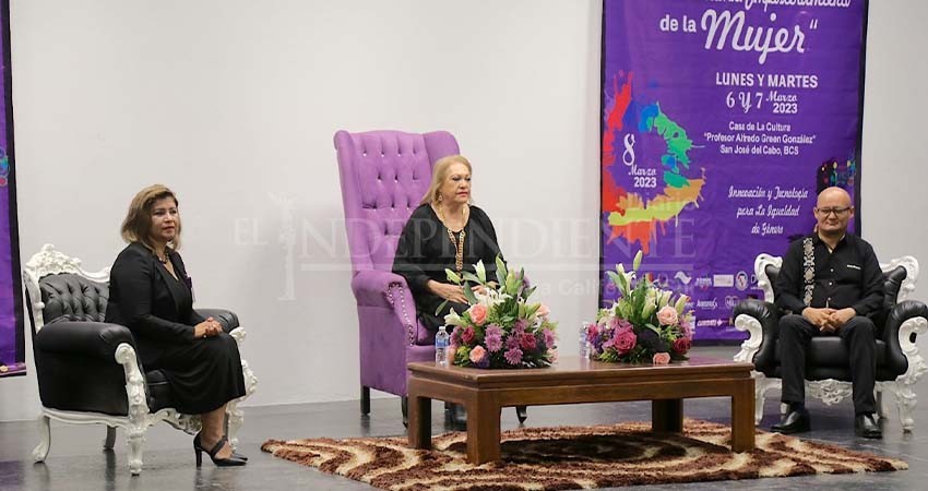 Inicia en Los Cabos el ciclo de actividades en el marco del 8M