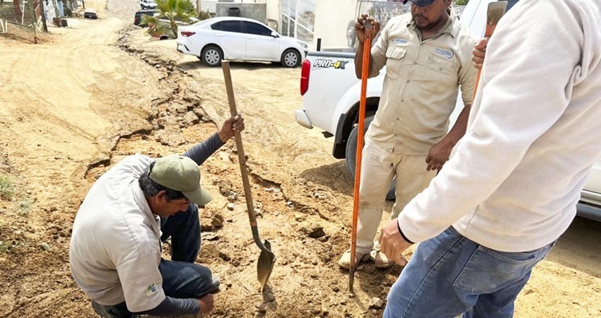 Entre 14 y 18 fugas diarias atiende Operación y Mantenimiento del OOMSAPAS en CSL