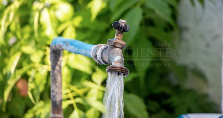 Desabasto de agua en La Paz es por obras de Oomsapas y de pavimentación