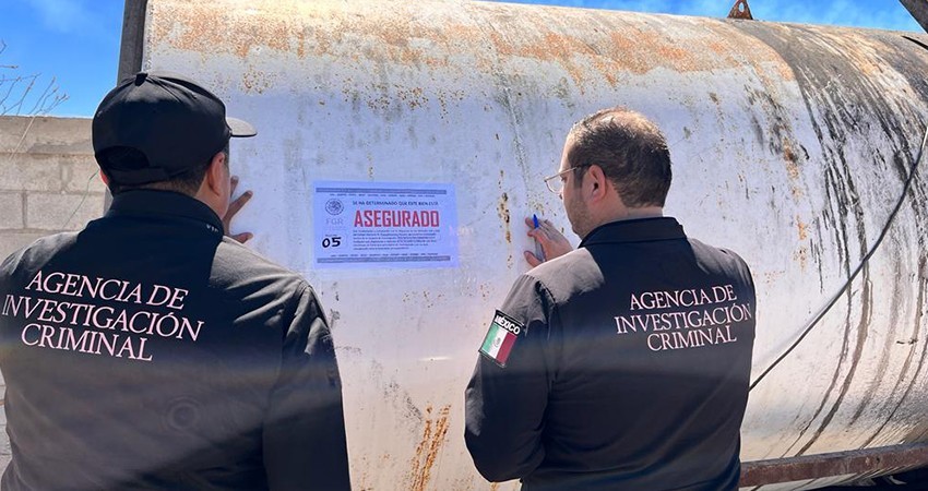 Asegura FGR más de 35 mil litros de hidrocarburo en Comondú