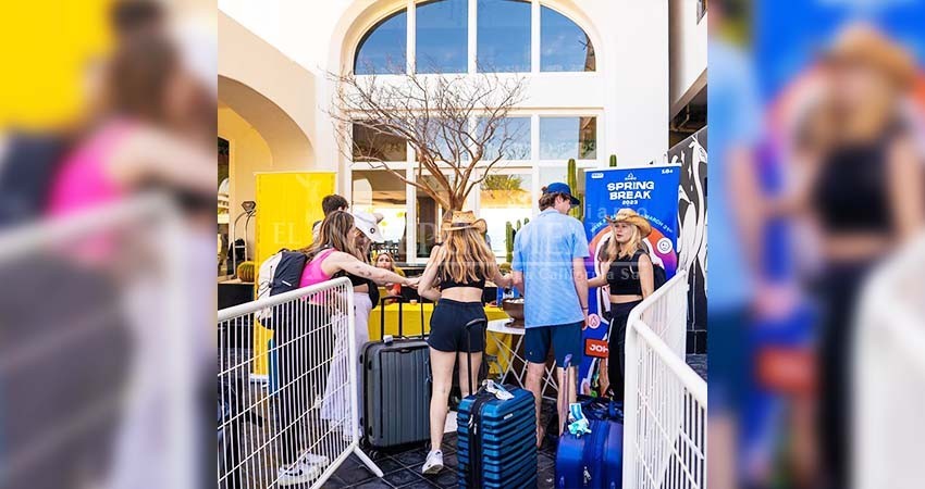 Por Spring Break, estiman 30 MDD de derrama económica solo para Los Cabos