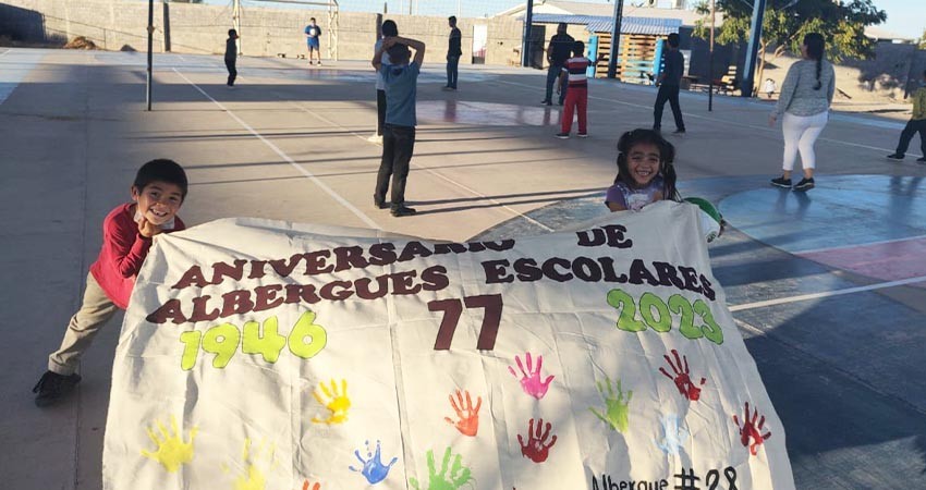 Cumplen 77 años de fundación los albergues escolares de BCS