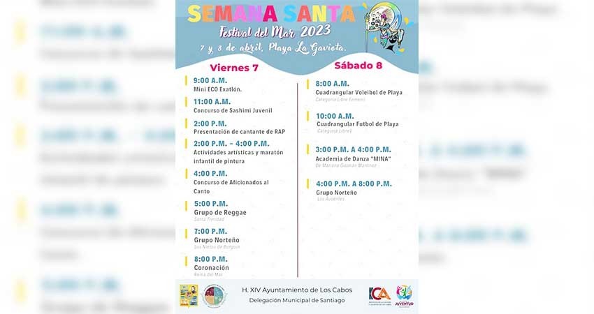 Conoce el programa del gran “Festival del Mar Buena Vista 2023”