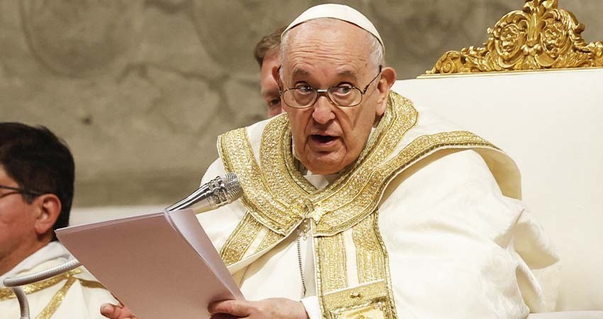 Ruega el papa por la paz en Ucrania y Jerusalén en su mensaje de Pascua