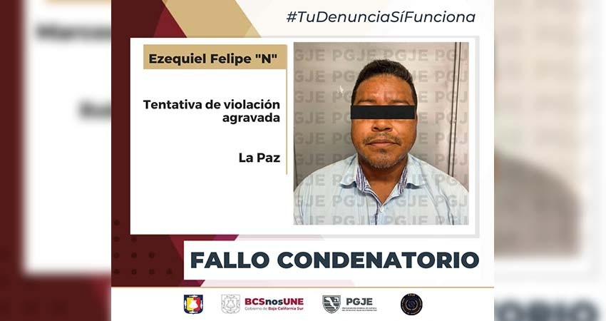 Por el delito de tentativa de violación juez falla contra Felipe “N”