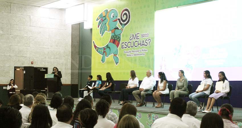 Presentan en BCS, la consulta nacional a niñas, niños y adolescentes ¿Me escuchas?