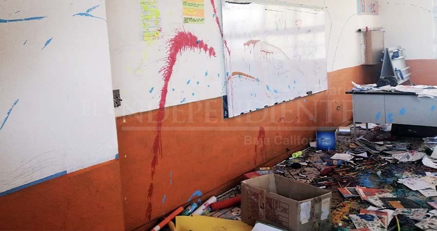 Primaria en CSL víctima de vandalismo; “es un problema constante”, advierten docentes