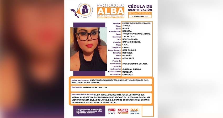 Privan de la libertad a una mujer en La Paz