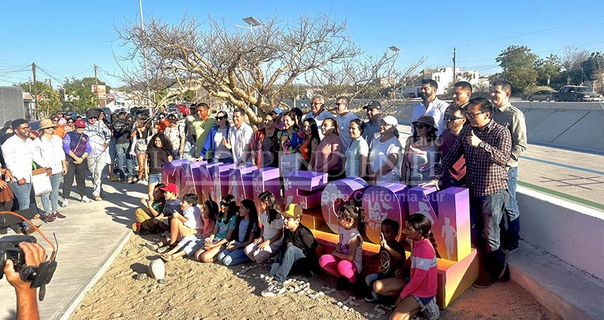 Este sábado fue inaugurado el Canalecón de La Paz