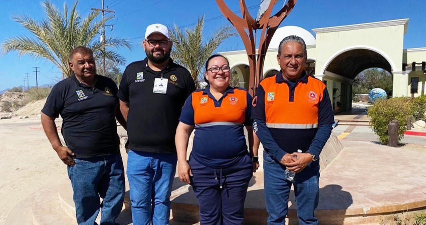 Los Cabos participará en la reunión nacional de PC, para reforzar acciones en la temporada de lluvias y ciclones
