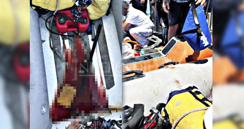 Como “súper” desafortunado, calificó turismo municipal el accidente con buzas en Balandra