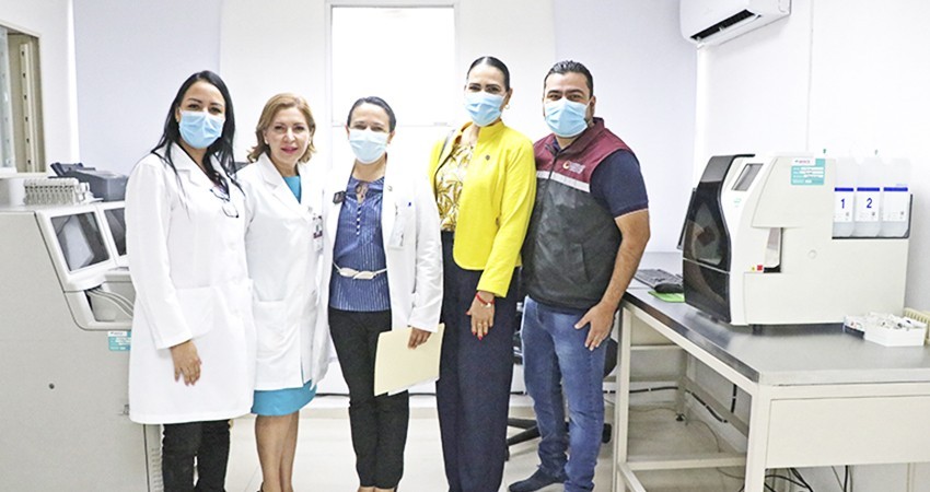 Mejora el gobierno de BCS instalaciones de laboratorio clínico de jurisdicción sanitaria La Paz