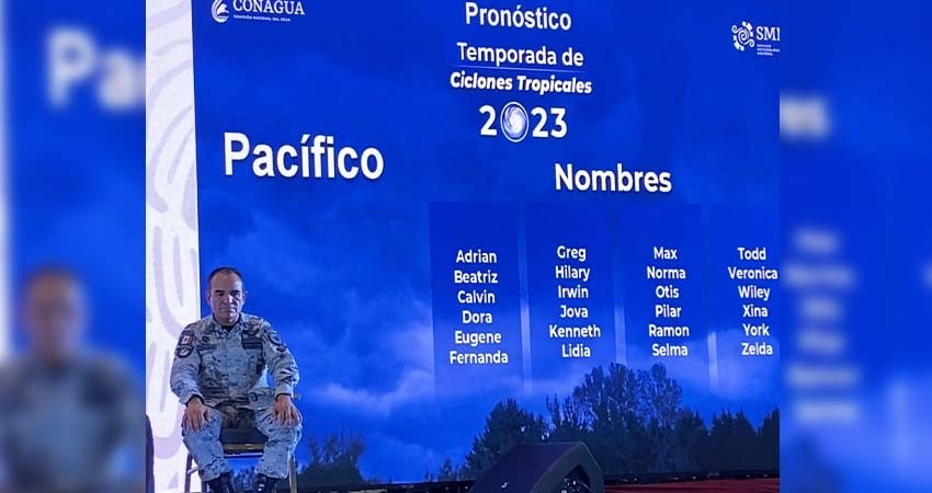 De 16 a 22 fenómenos se podrían formar en el Pacífico, para la temporada de lluvias y ciclones 2023