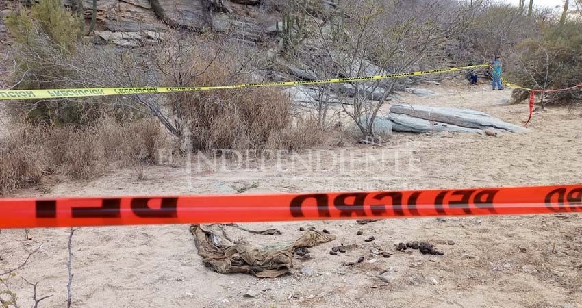 Reporta colectivo en BCS hallazgo de osamenta humana