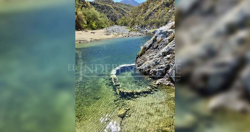 Restringen acceso a las aguas termales "El Chorro", en Santiago
