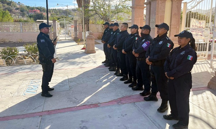 Implementa Policía Municipal de La Paz Operativo de Seguridad por Día de las Madres