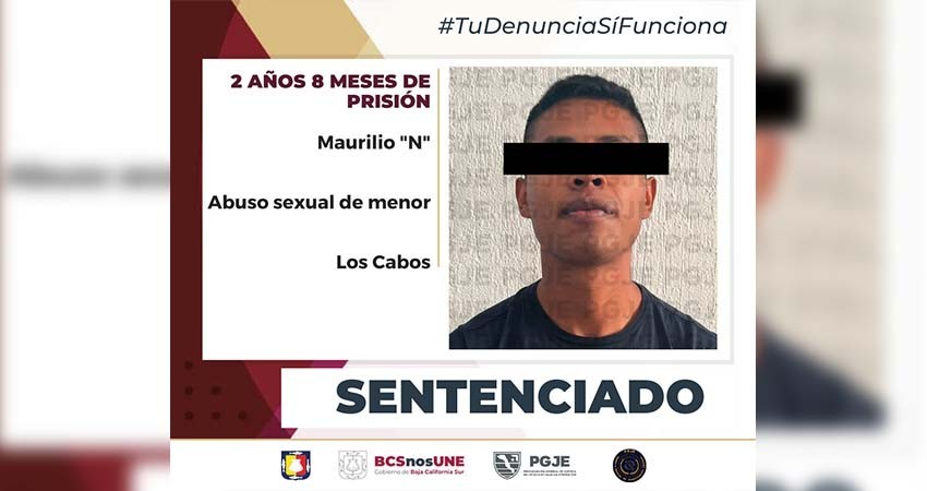 Maurilio “N” pasará más de 2 años en prisión por abuso sexual de menor