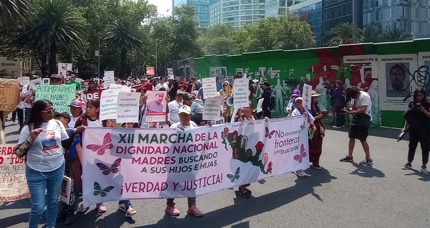 “10 de mayo es de lucha y protesta”: madres buscadoras de hijos desaparecidos
