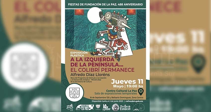 Exposición plástica “A la izquierda de la península… el colibrí permanece”