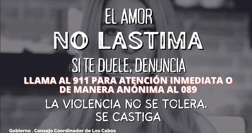 "La violencia no se tolera, se castiga"; lanzan campaña para erradicar violencia familiar