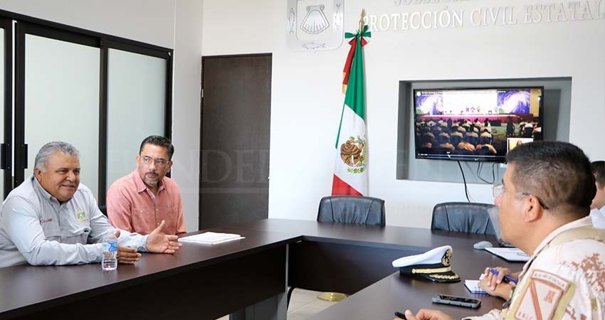 Este próximo lunes se instalará el consejo estatal de Protección Civil