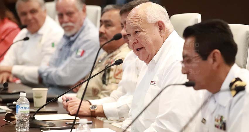 Queda en BCS instalado el Consejo Estatal de Protección Civil