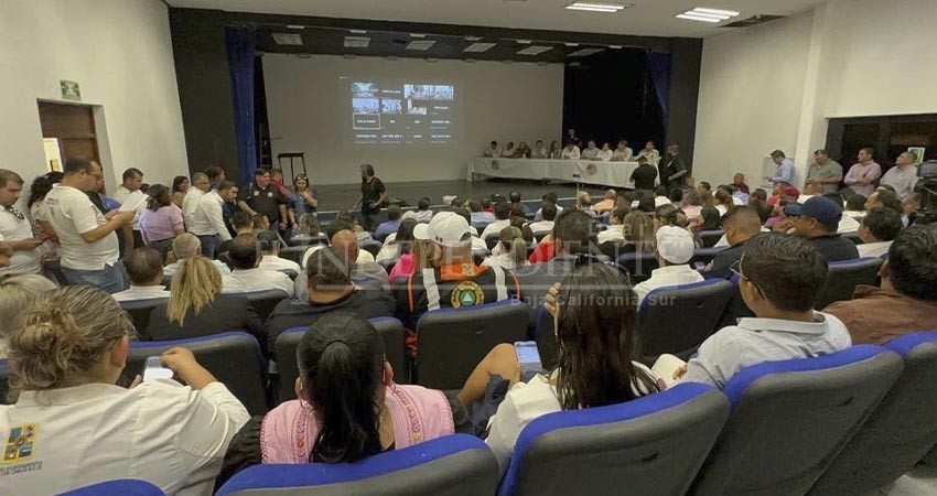 Instalan el Consejo permanente de Protección Civil en Los Cabos