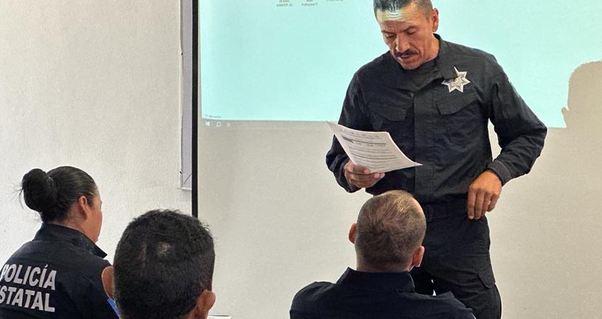 Evalúan habilidades y destrezas de policías estatales en BCS