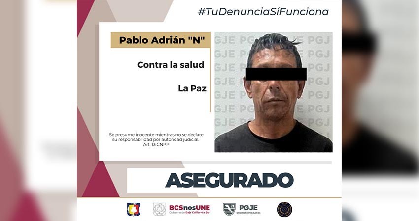 Son aseguradas más de 7 mil 500 dosis de drogas en La Paz