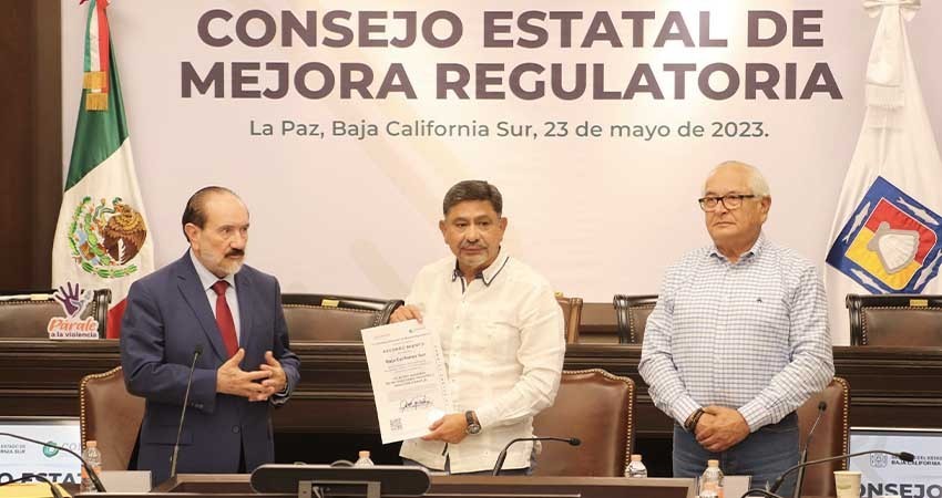 Recibe BCS reconocimiento a nivel nacional en materia de mejora regulatoria