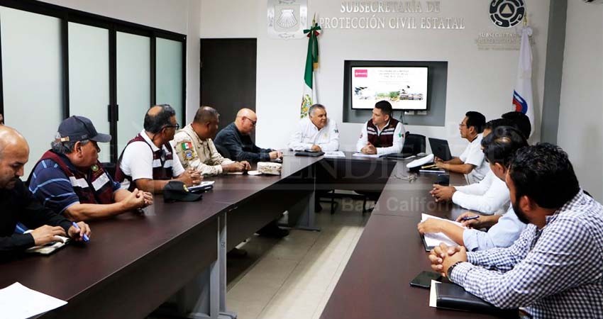 Tres órdenes de gobierno coordinan acciones para limpiar arroyos y cauces de agua en La Paz