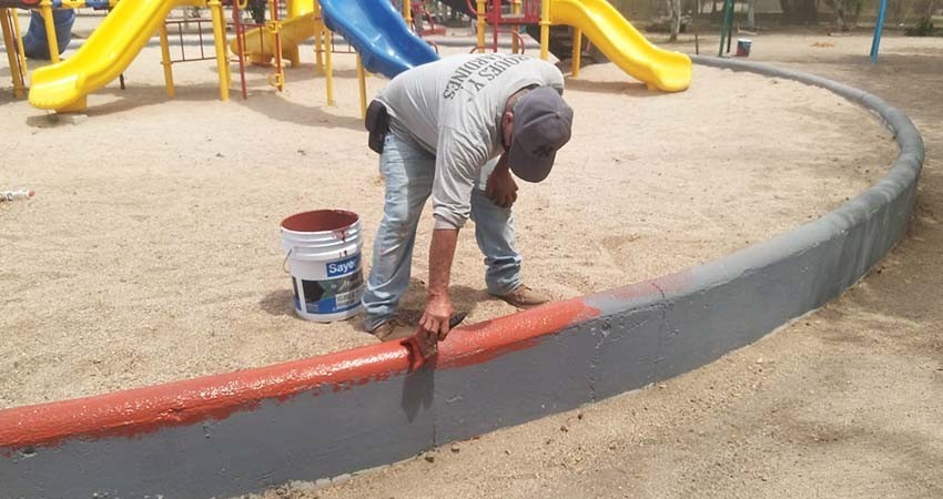 Rehabilita Servicios Públicos parque de la comunidad de La Trinidad