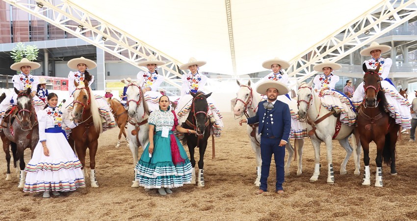 Este fin de semana se llevó a cabo la eliminatoria de las escaramuzas infantil “B”