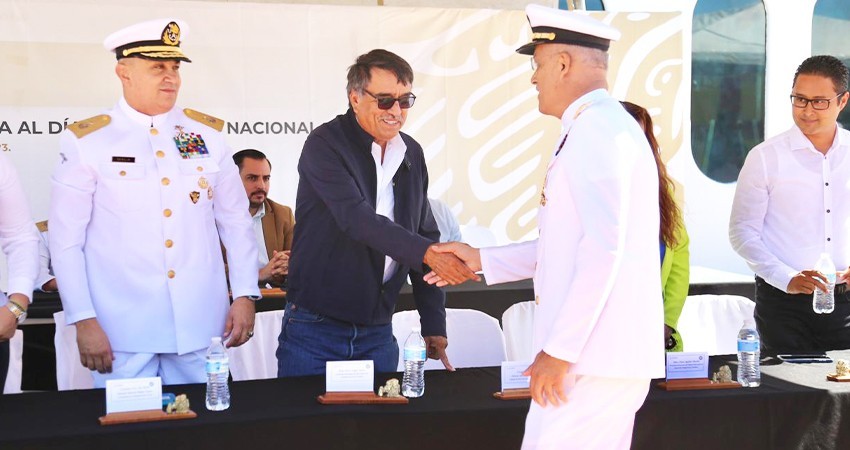 Reconoce alcalde de Los Cabos el trabajo de hombres y mujeres de la Secretaría de Marina Armada de México