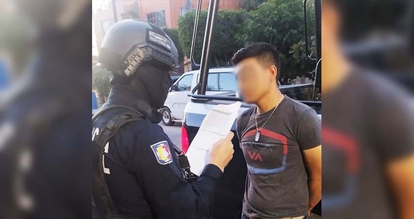 Es detenido un presunto narcomenudista en la colonia Guerrero de La Paz