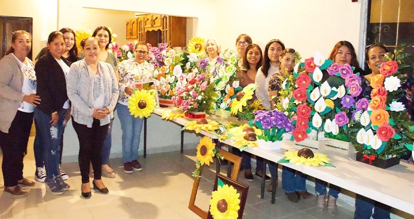 Con apoyo de la diputada Teresita Valentín concluye tercer taller de autoempleo para mujeres en Mulegé