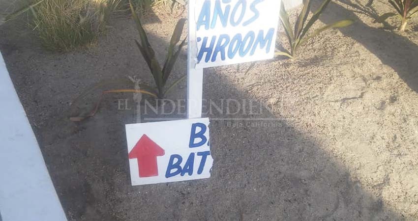 Por daños vandálicos, las regaderas y baños de playa Palmilla permanecerán cerrados al público: ZOFEMAT