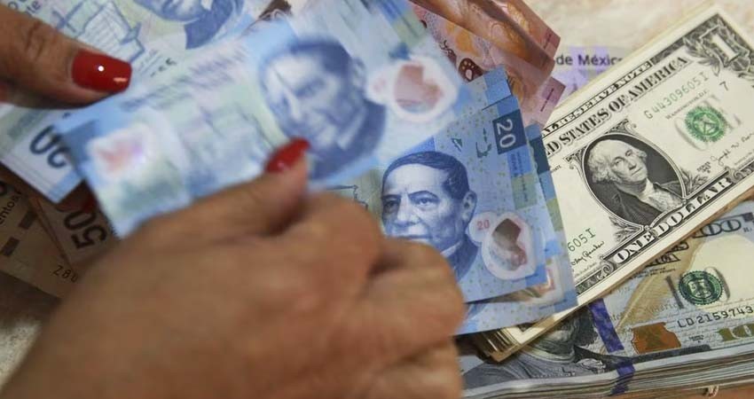 Peso mexicano toca los 17.29 por dólar, su mejor nivel desde mayo de 2016