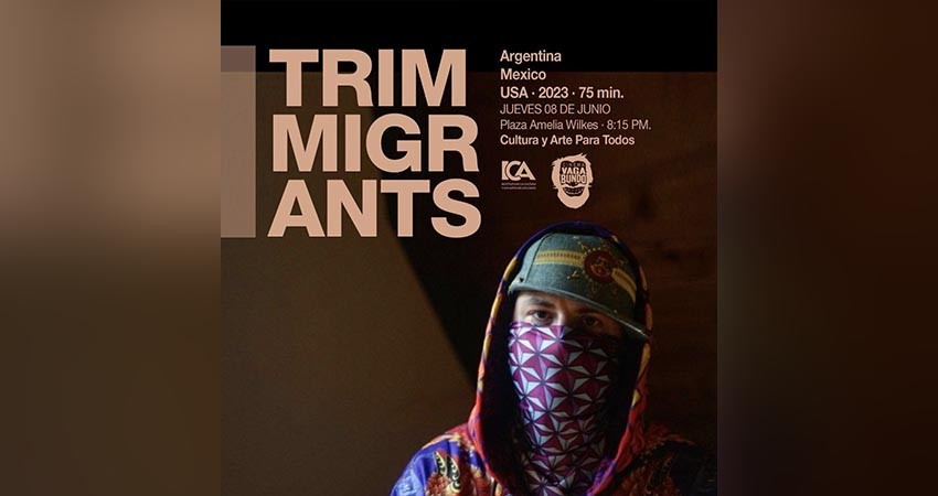 Película “Trimmigrants” se proyectará este jueves 08 de junio en plaza Amelia Wilkes de CSL