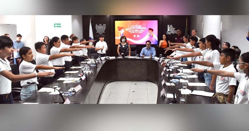 Toma protesta Séptimo Cabildo Infantil, “Con las Niñas y los Niños, La Paz es Posible”