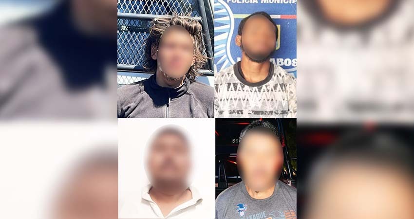 Detienen a cuatro personas por distintos delitos en La Paz