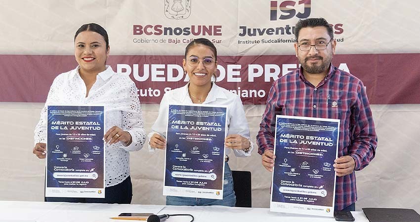 Convocan a la juventud sudcaliforniana a participar por la medalla al mérito 2023