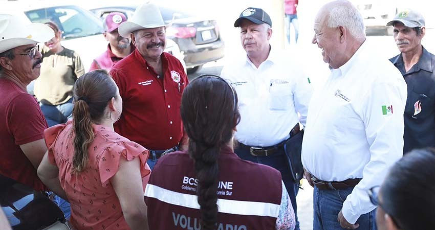 “Continuamos respaldando a Mulegé”: gobernador en visita a ejido Alfredo V. Bonfil y Santa Martha