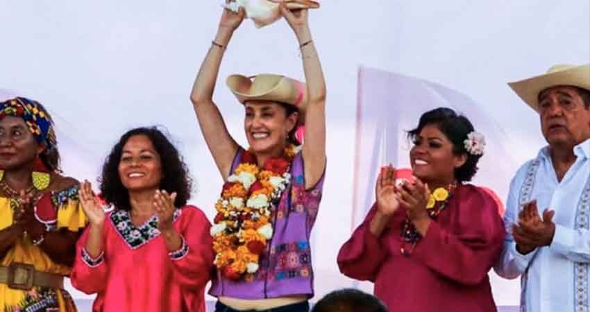 Sheinbaum lidera carrera entre aspirantes de Morena, según encuesta