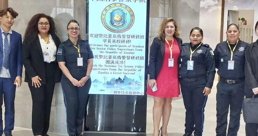 Policías de La Paz concluyeron el Seminario de Fortalecimiento de Capacidades en materia Policial en México