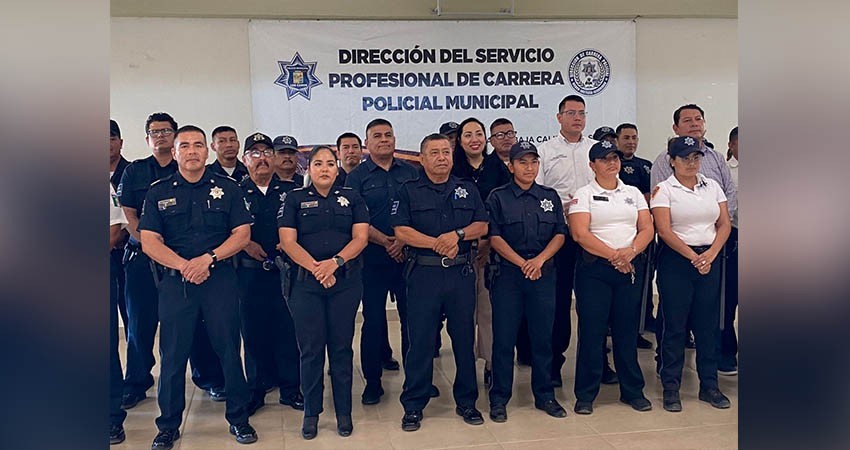 Policías municipales de Los Cabos son evaluados en competencias básicas de la función policial