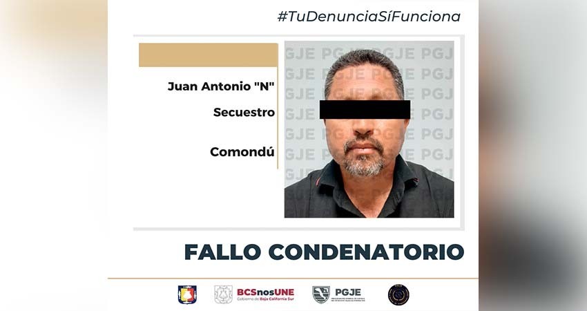 Encuentran culpable a Juan “N” por el delito de secuestro