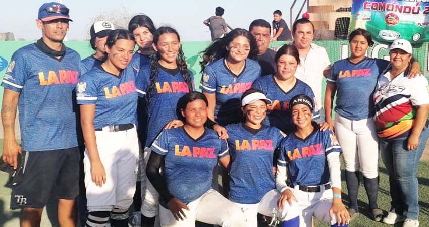 Son subcampeonas estatales equipo de softbol de Impulso La Paz