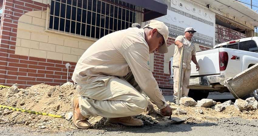 Se han rehabilitado más de 1 mil baches en las calles y avenidas del municipio por medio del programa Bacheo Tras Fuga