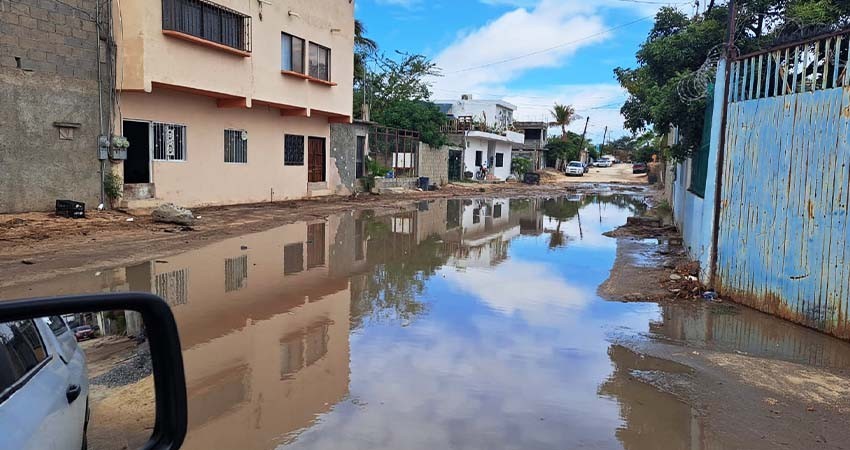 Tras primeras lluvias, recorre PC Los Cabos zonas de riesgo
